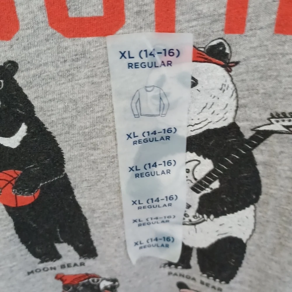 Boys Long Sleeve Graphic Awesome